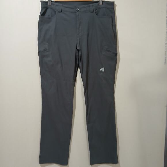 Eddie Bauer First Ascent Womens 14 Guide Pro Pants Grey Hiking Outdoor - Picture 14 of 14